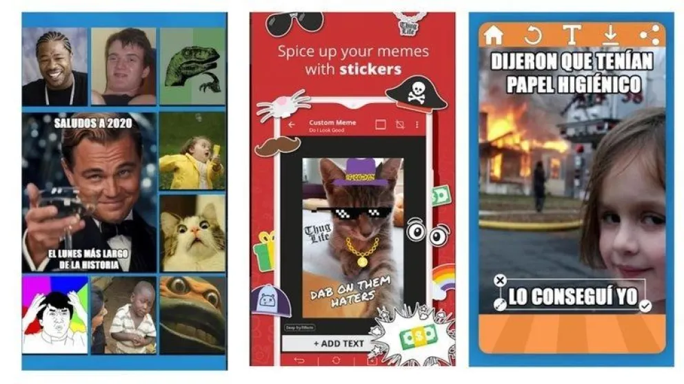 Cinco aplicaciones para crear memes