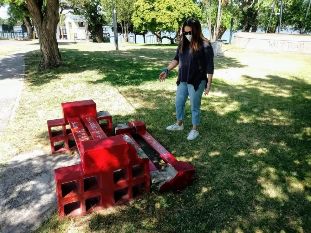 Recorrida y preocupación por el estado de algunos sectores de la costanera