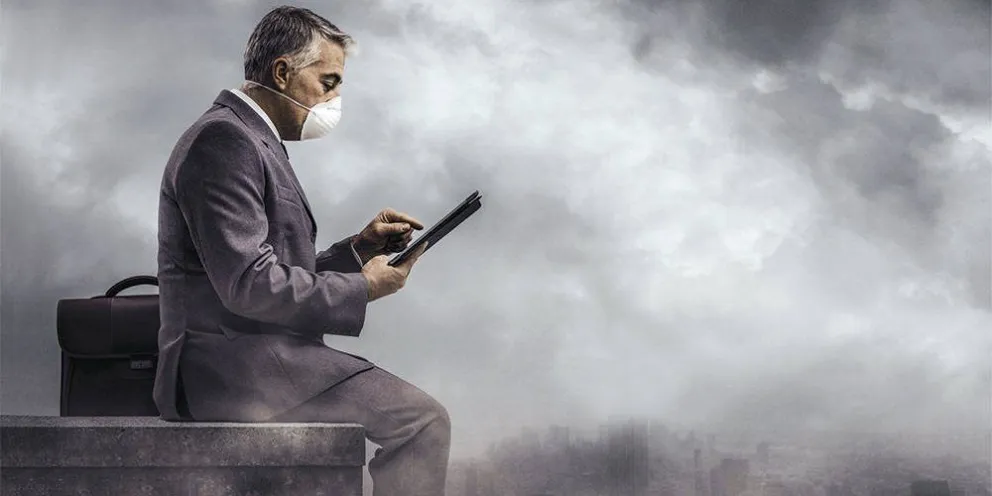 La contaminación del aire está relacionada con el 15% de las muertes por COVID-19