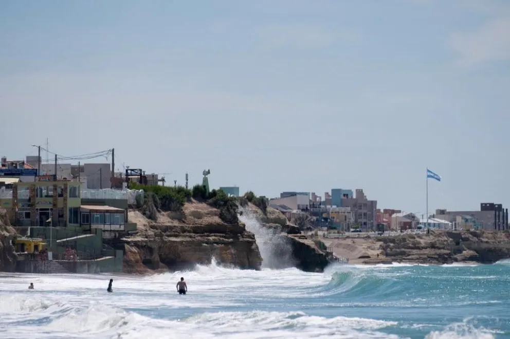 Nublado y con viento en Las Grutas, igualmente hay grandes expectativas