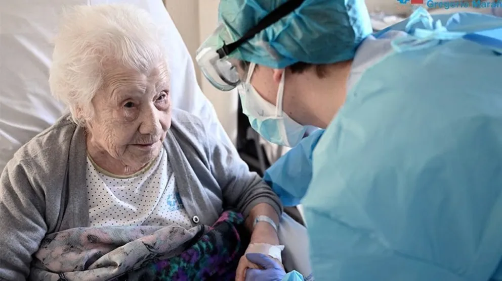 España: una abuelita de 104 años logró recuperarse del coronavirus