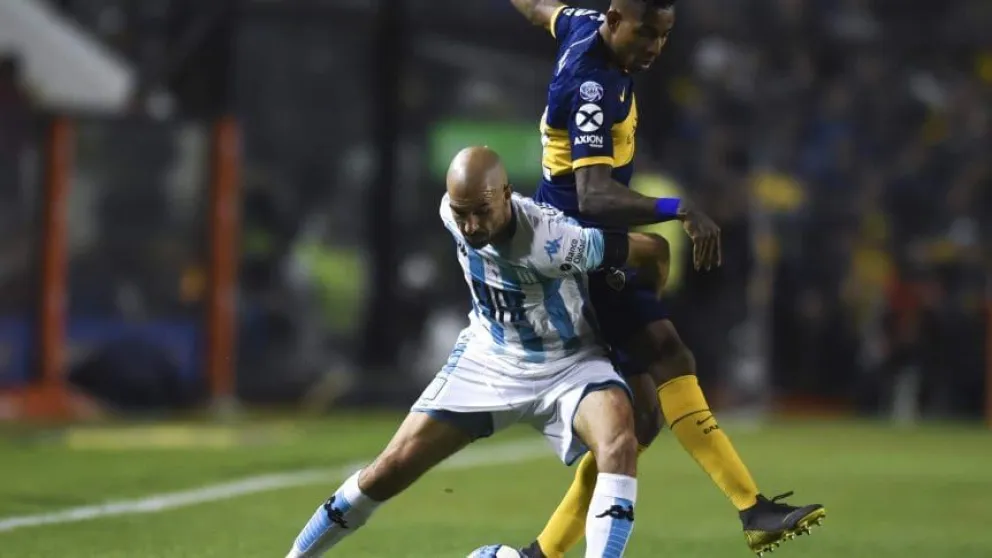 Racing y Boca se enfrentan esta noche en los cuartos de final