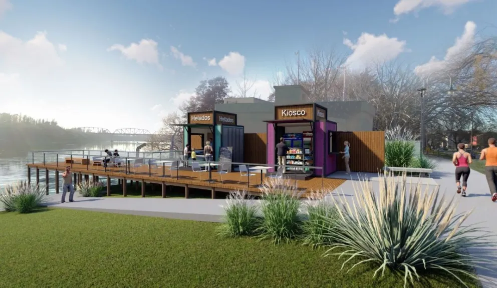 Proyectan la instalación de kioscos en la costanera