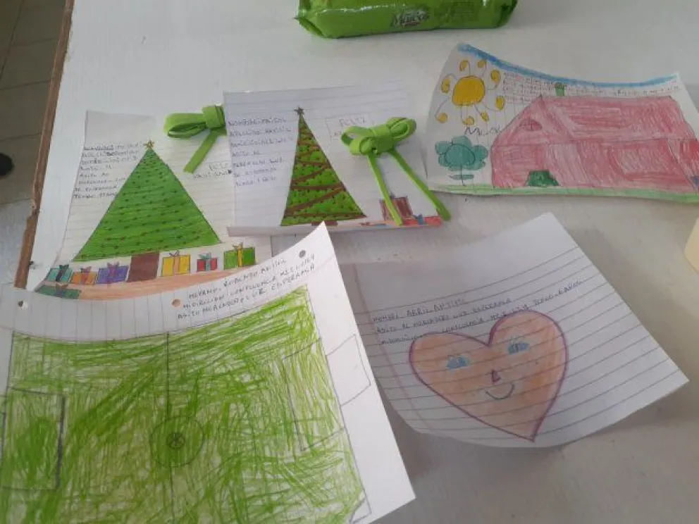 Una carta especial a Papá Noel, tras perder a su papá y abuelos por Covid