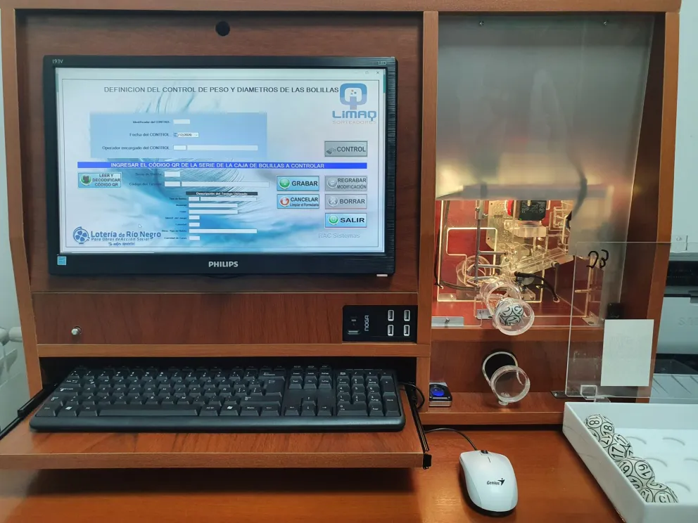 El Sorteo de Navidad se realizará con una máquina única en el país