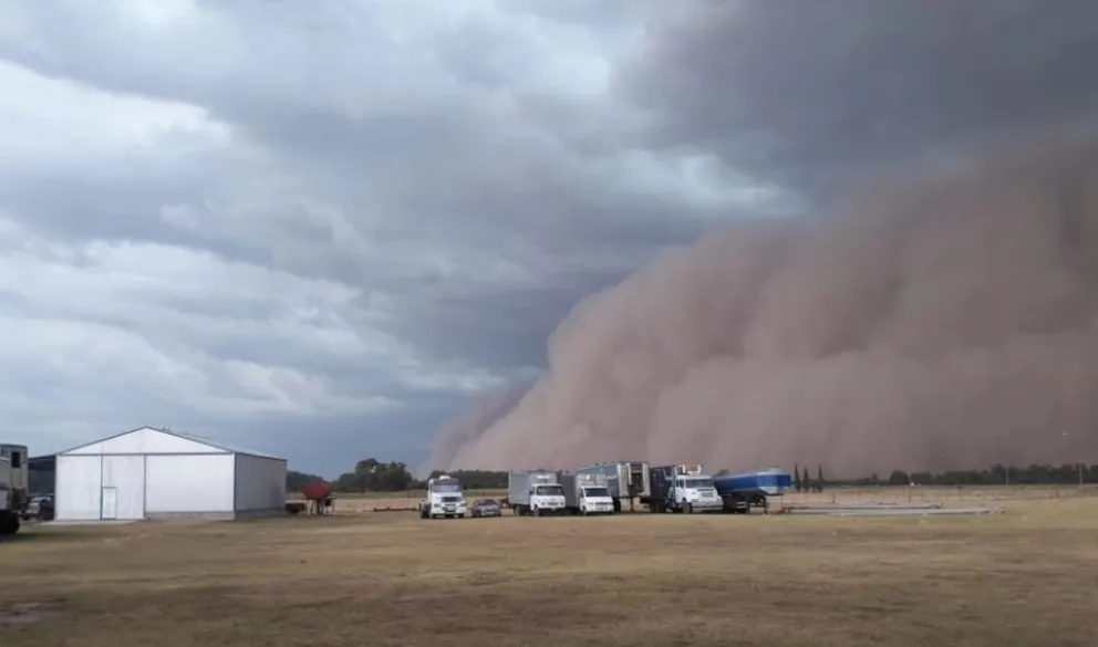 Impresionante video del tornado en La Pampa