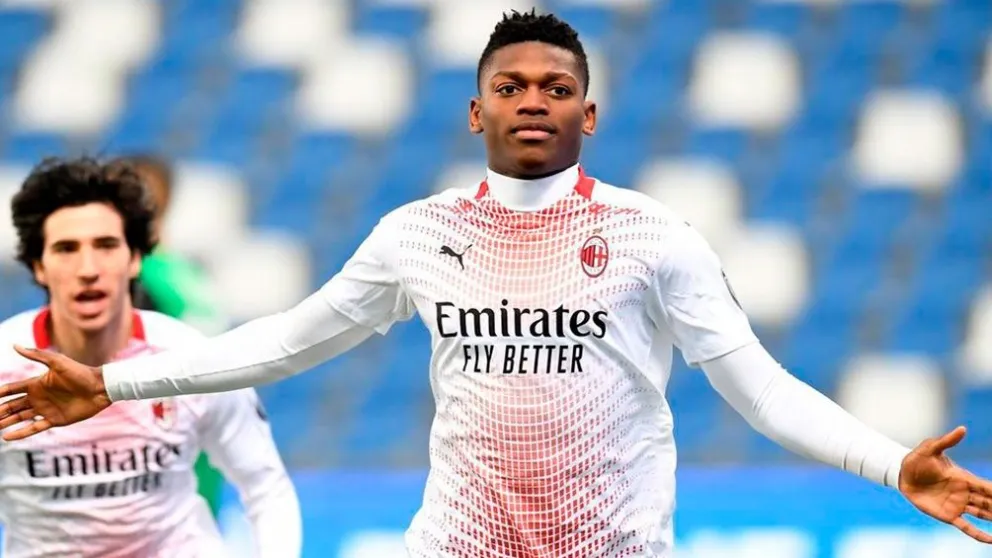 Leao marcó el gol más rápido de la historia de las grandes ligas europeas