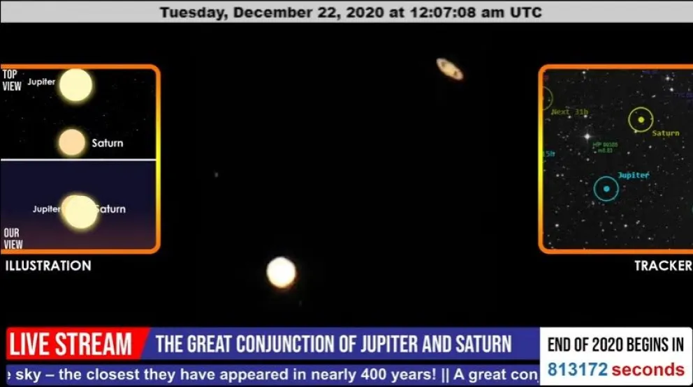 Estrella de Belén en vivo: mirá la transmisión del fenómeno astronómico