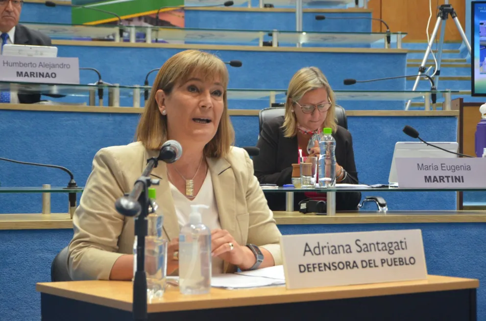 La Defensora Santagati emitió su informe anual en la Legislatura