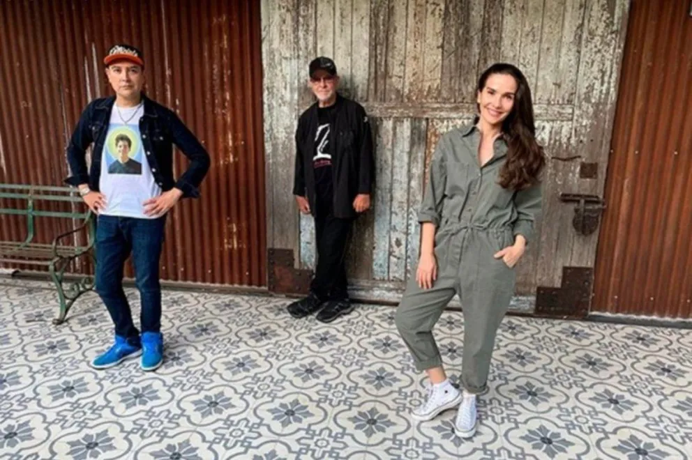 León Gieco reversionó "La Navidad de Luis" junto a Natalia Oreiro y Leo García