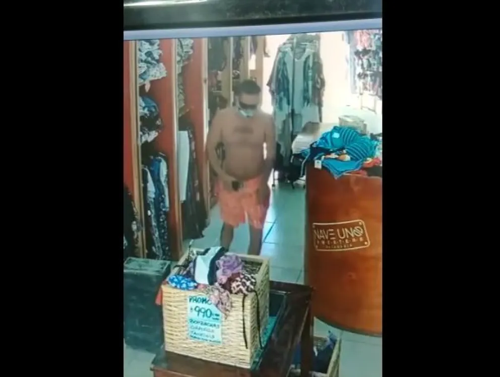 Escracharon a un delincuente tras quedar filmado en pleno robo