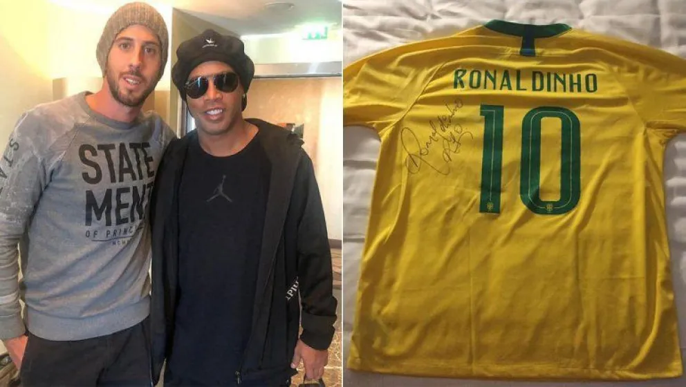 Ronaldinho se suma a la campaña de ayuda a bebé cipoleño
