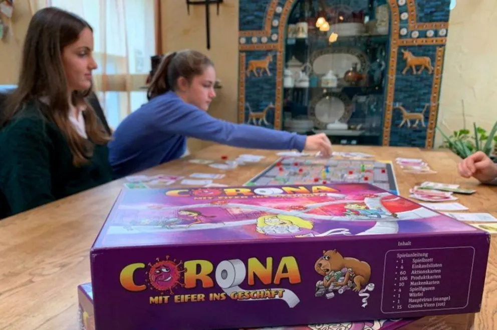 “Corona”: el juego de mesa del Covid que es furor
