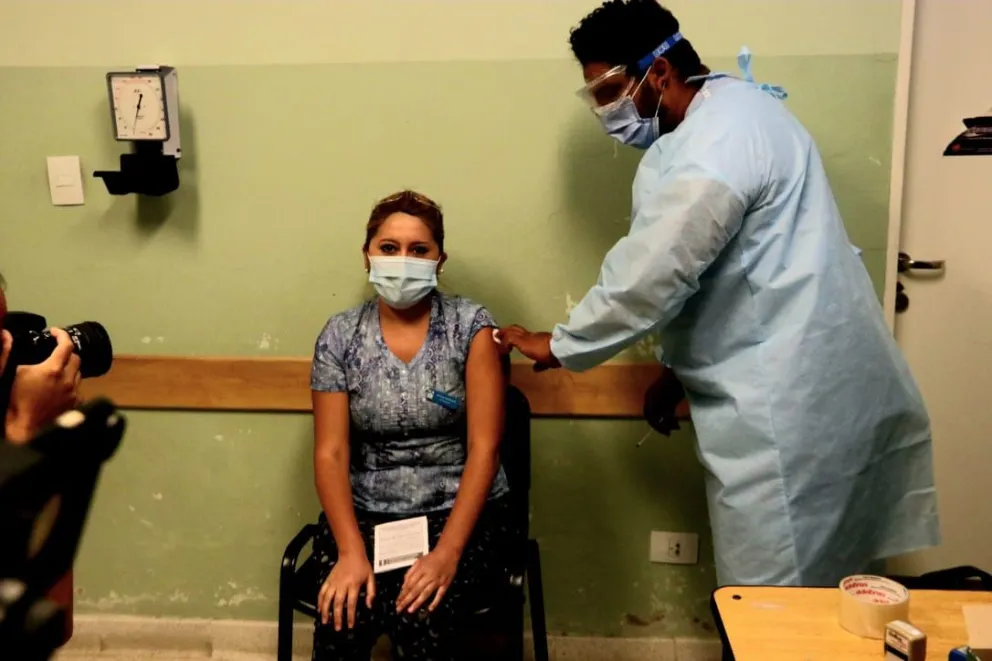 Está en marcha la primera etapa de vacunación contra el coronavirus en Río Negro