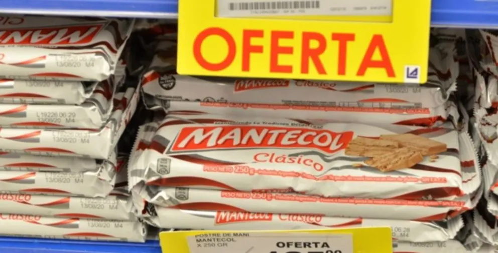 Hay escasez de Mantecol en las góndolas