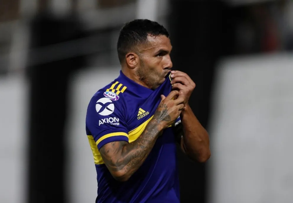 Carlos Tevez y un momento especial en la previa del Superclásico