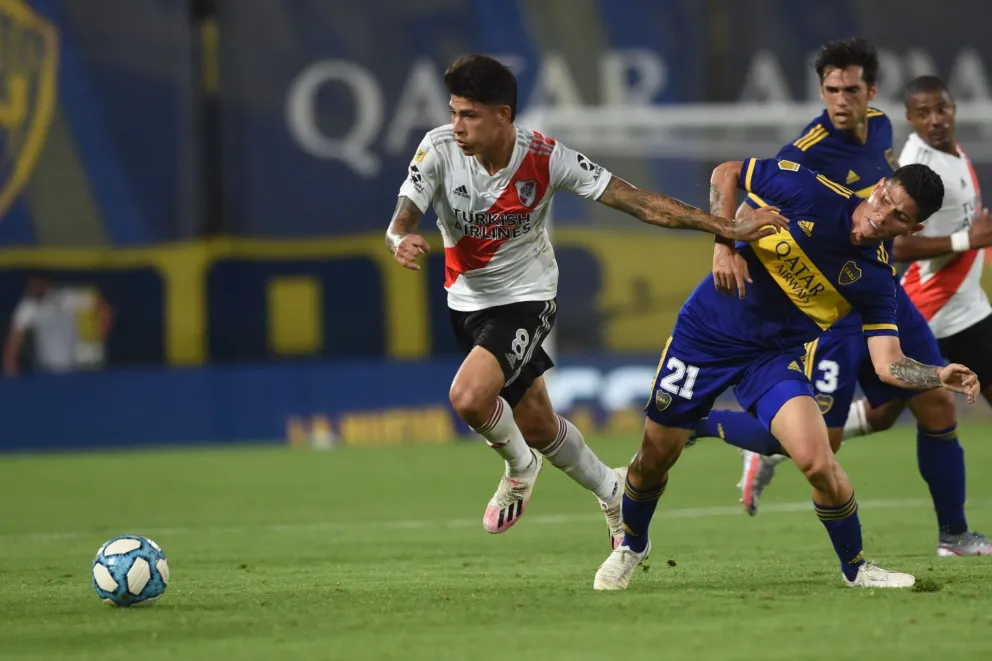 Boca y River quedaron a mano en la Bombonera: fue 2-2 en duelo caliente