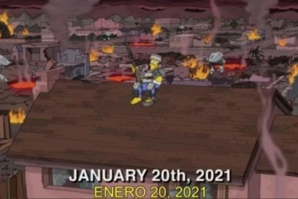 Los Simpson y sus estremecedoras predicciones para 2021