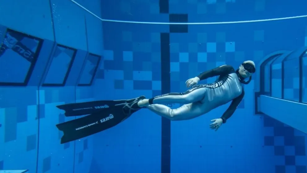 Mirá cómo es la piscina más profunda del mundo