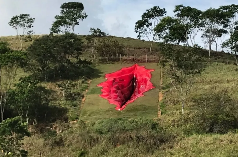Una vagina de 33 metros que es una obra de arte