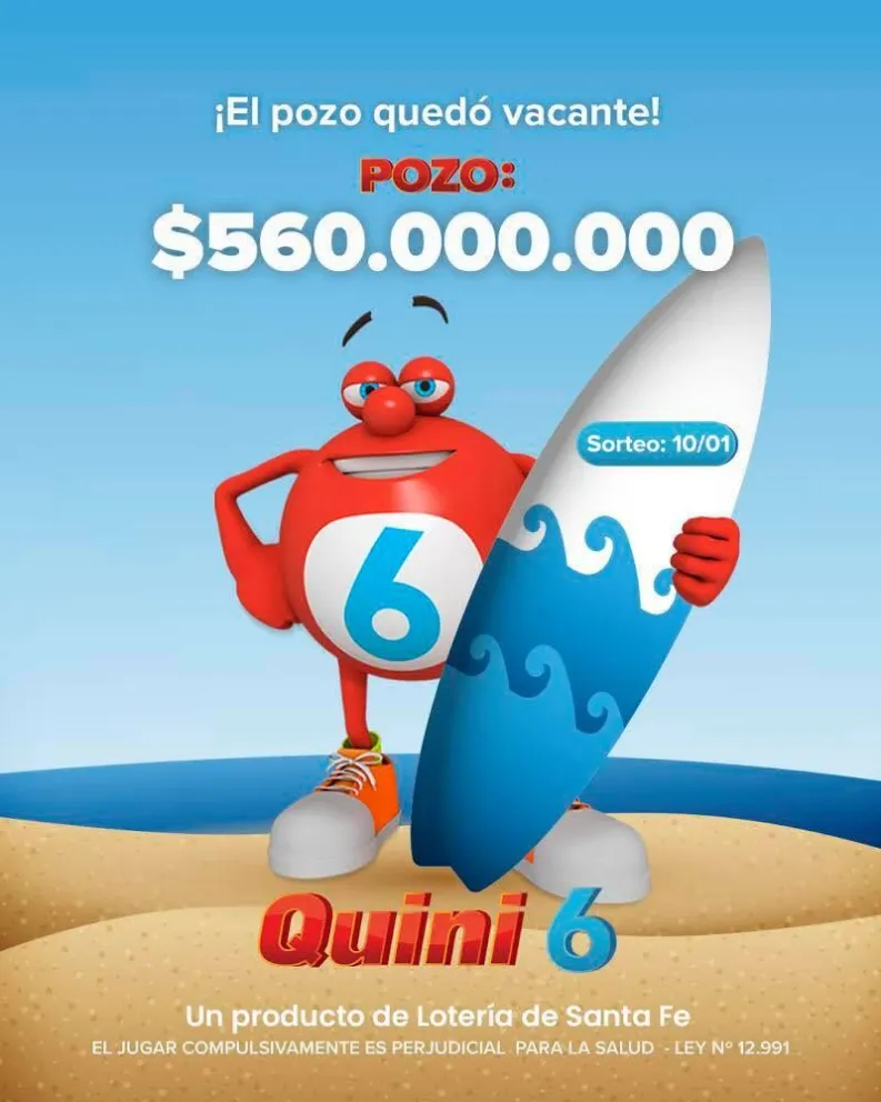 Mirá los resultados del sorteo del miércoles en el Quini 6