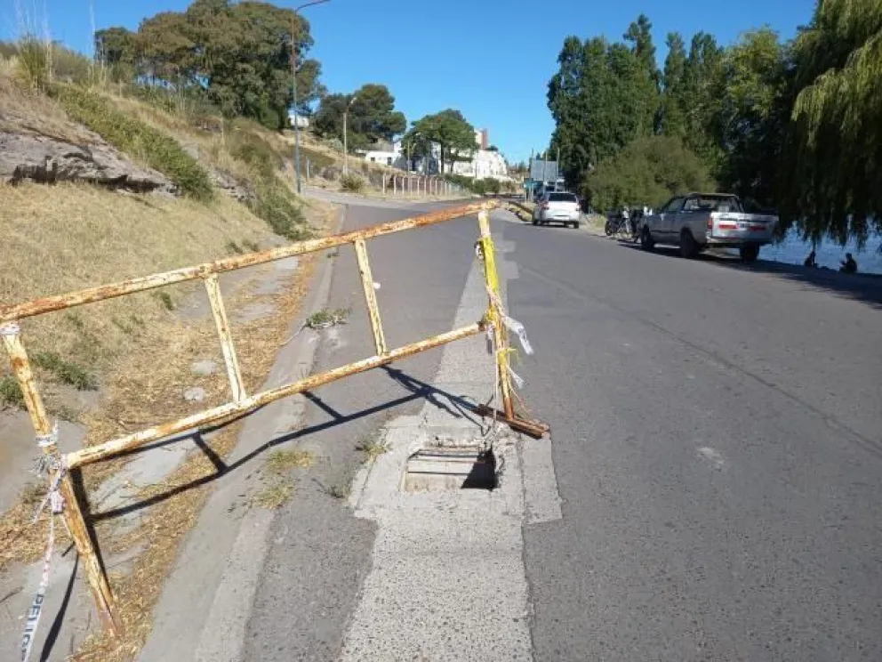 Peligro para los runners en la costanera de Patagones