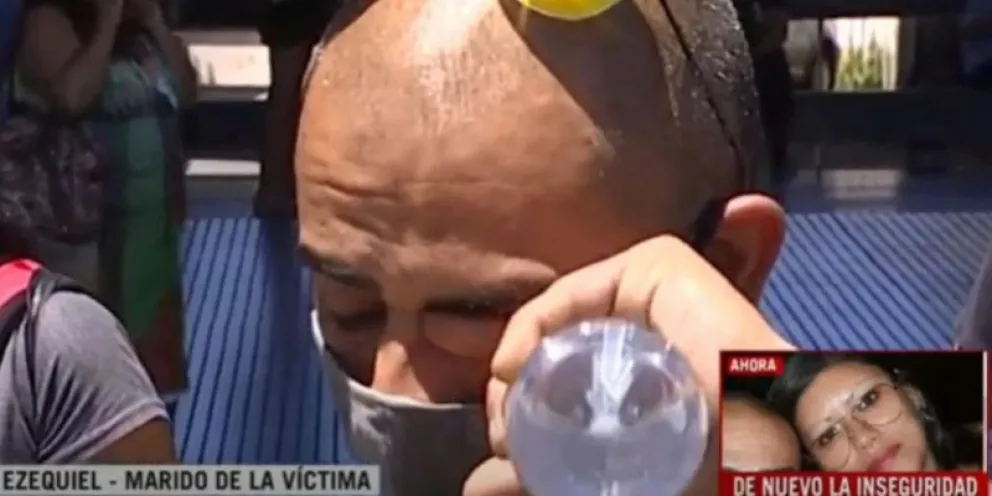 Escuchó cómo le disparaban a quemarropa a su esposa cuando hablaban por teléfono