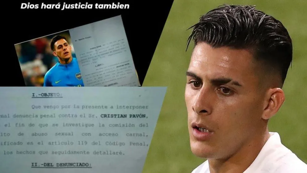 Una mujer realizó una grave denuncia de abuso contra Cristian Pavón