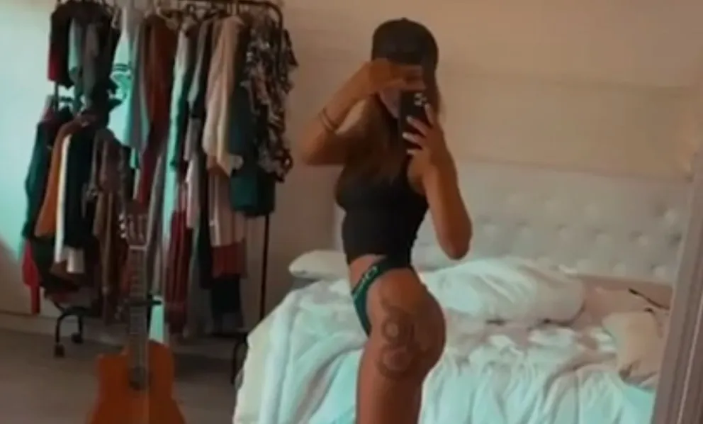 Flor Vigna sorprendió a todos con un tatuaje gigante en la pierna