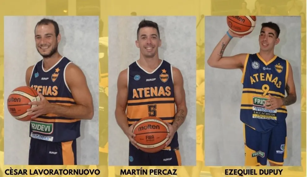 Percaz, Lavoratornuovo y Dupuy, los primeros confirmados en Atenas