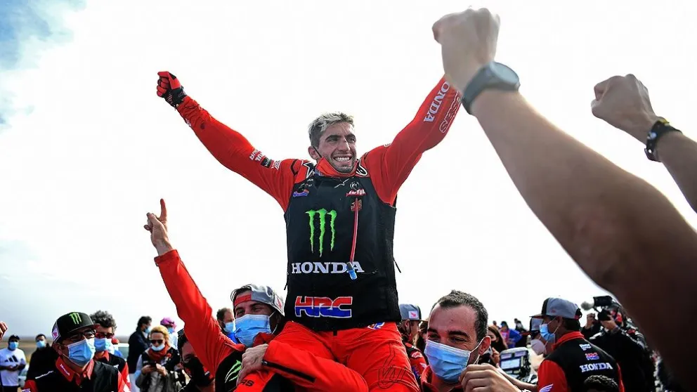 Día histórico para el deporte argentino con dos campeones en el Rally Dakar