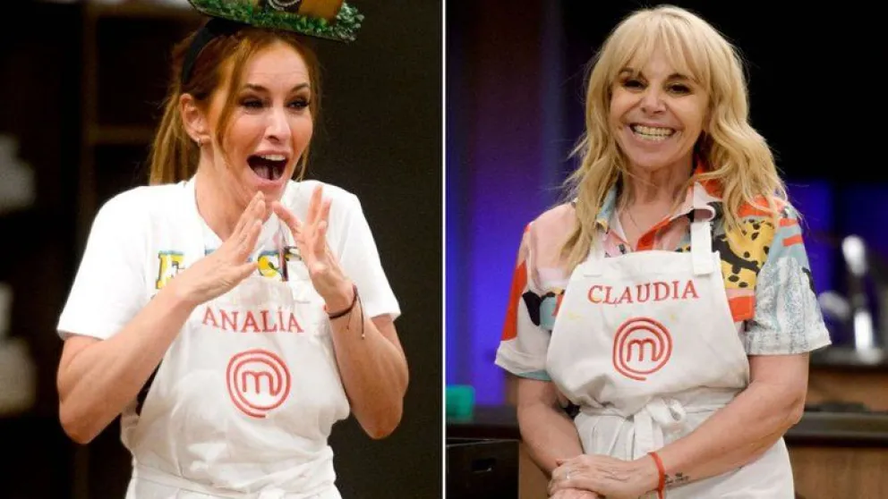 Así llegan Claudia y Franchín a la final de Masterchef Celebrity