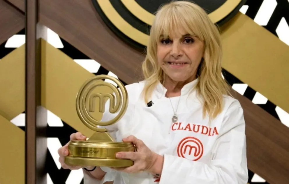 Claudia Villafañe, la gran ganadora de MasterChef Celebrity