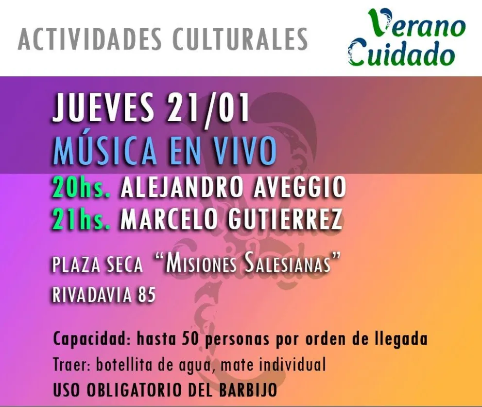 Jueves de música en vivo
