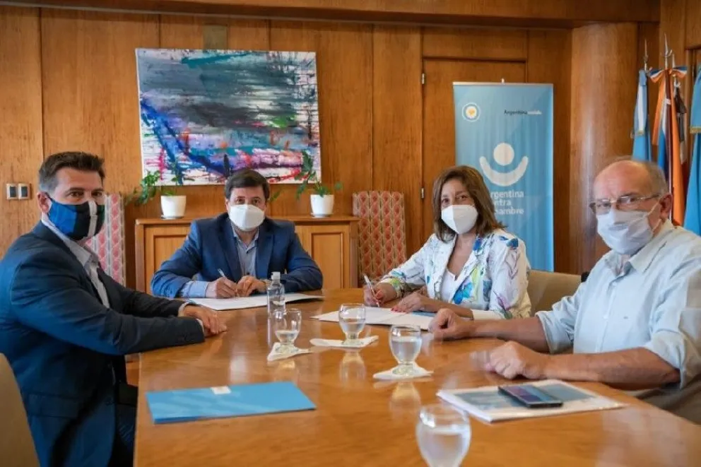 Provincia y Nación acuerdan el mejoramiento de barrios populares