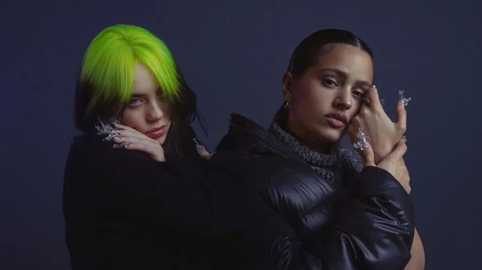 Billie Eilish y Rosalía estrenaron "Lo Vas A Olvidar"
