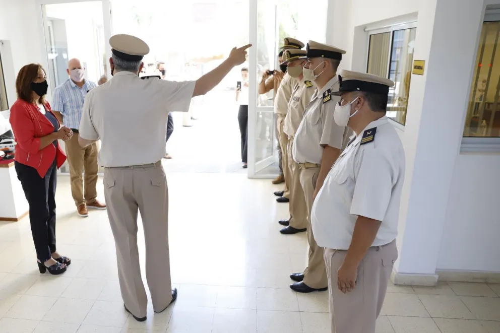 Avanza la instalación de una estación aérea de la Prefectura en Viedma