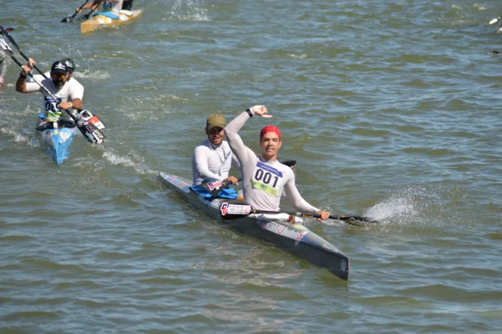 Regata del río Negro: la joven dupla Pinta-Lucero se quedó con el título
