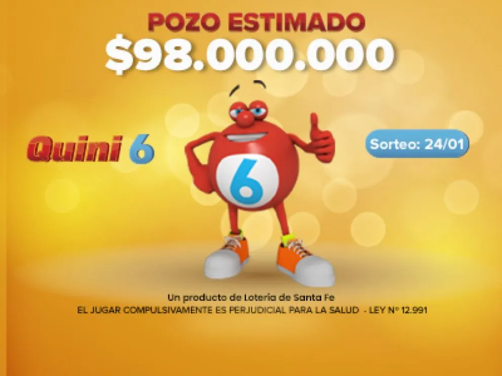 Atención: el Quini sortea esta noche casi $100 millones
