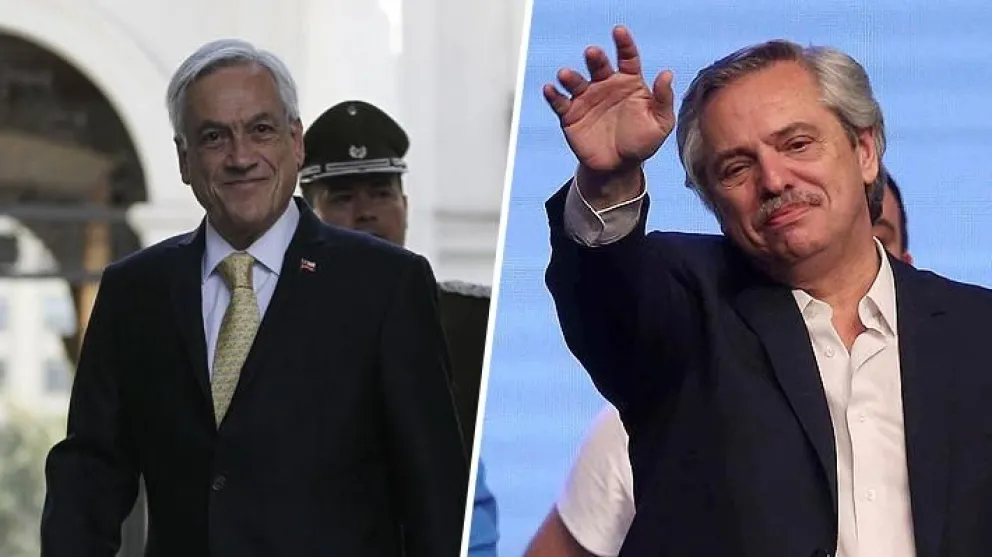 Alberto Fernández afirma que no trató el tema “Venezuela” con Piñera
