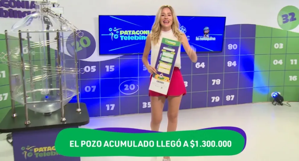 El Pozo del Patagonia Telebingo sigue creciendo y está en $1.300.000 más una moto 0 km