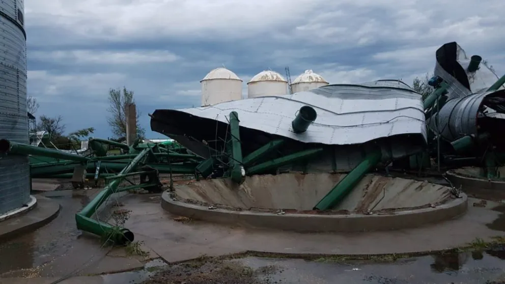 Así quedó Córdoba después de un tornado y un temblor