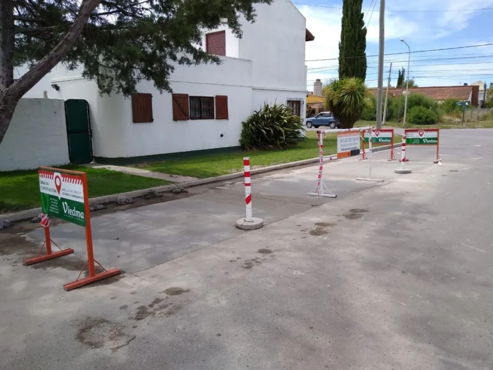 Reparación de calles en el barrio Don Bosco