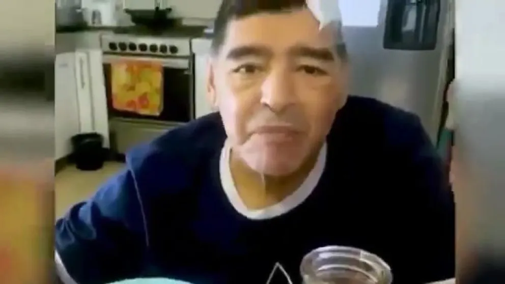 Impactante: apareció un video de Maradona antes de morir: "Estoy abollado"