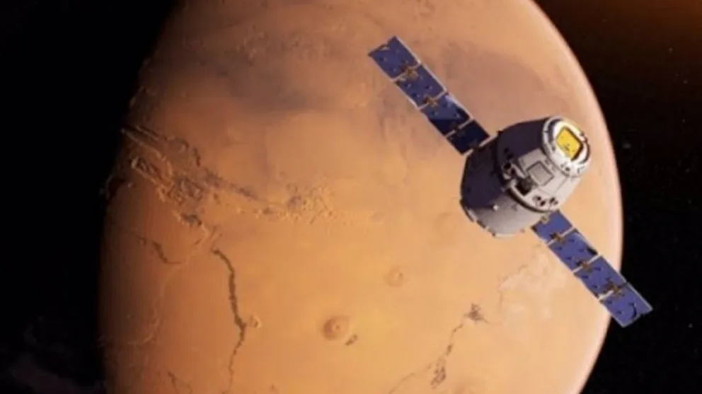 La sonda espacial china está por entrar en la orbita de Marte alrededor del 10 de febrero