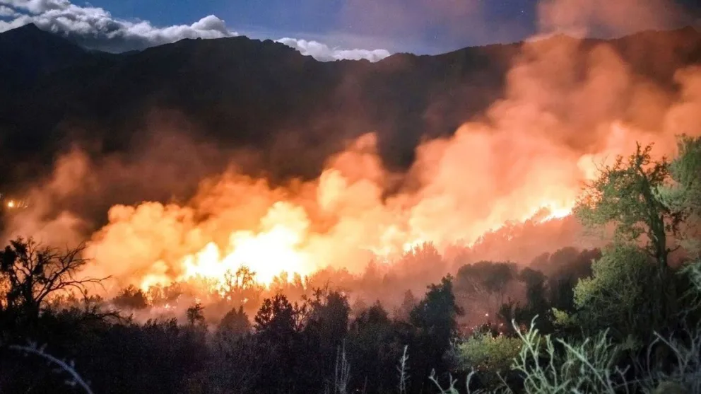 El Bolsón fue declarado en "estado de emergencia y desastre" por los incendios