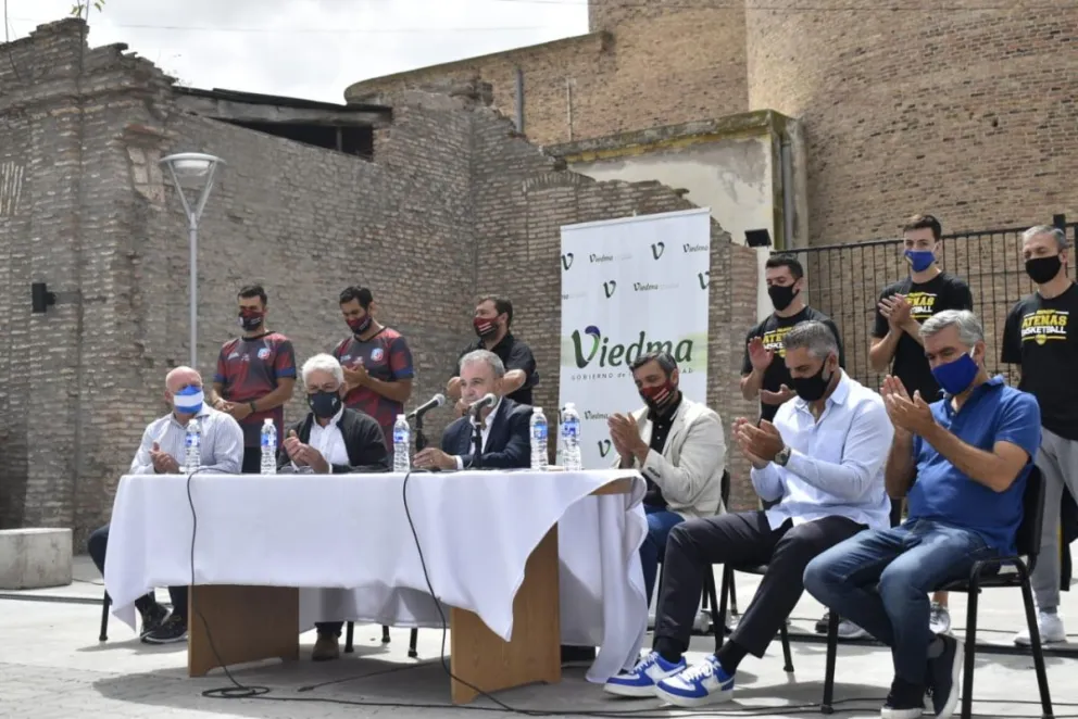 Se presentó oficialmente la burbuja Viedma - Patagones