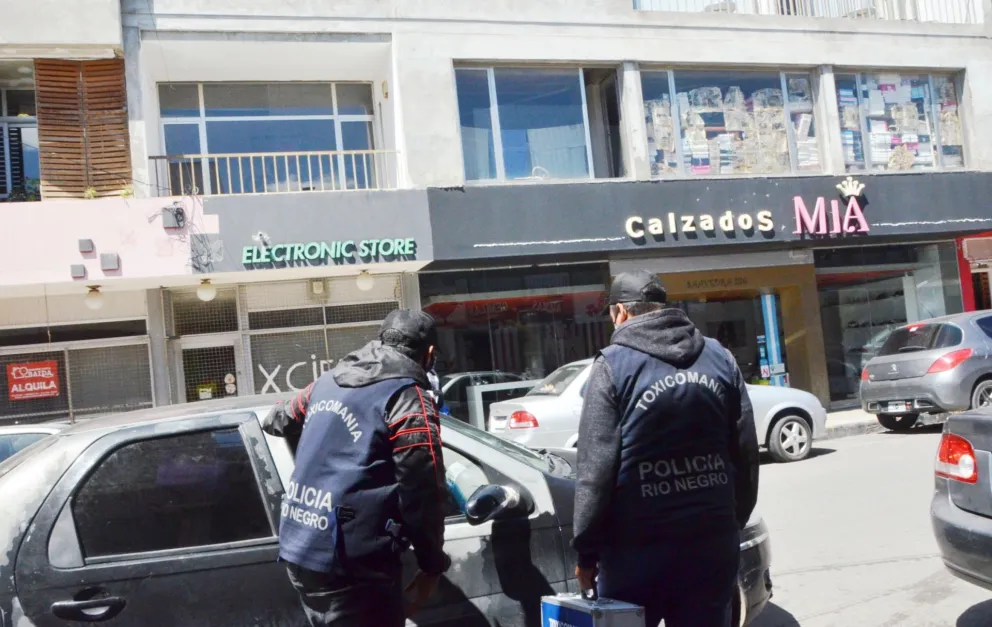 El detenido es de Viedma y es conocido en el ambiente delictivo