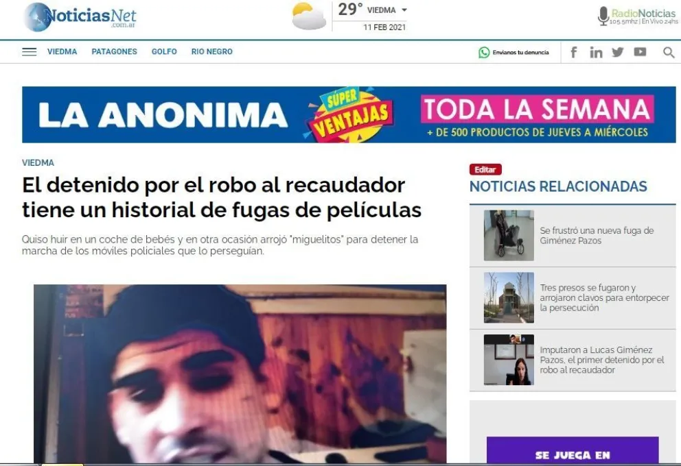 Mambreani no estuvo involucrada en ninguna causa