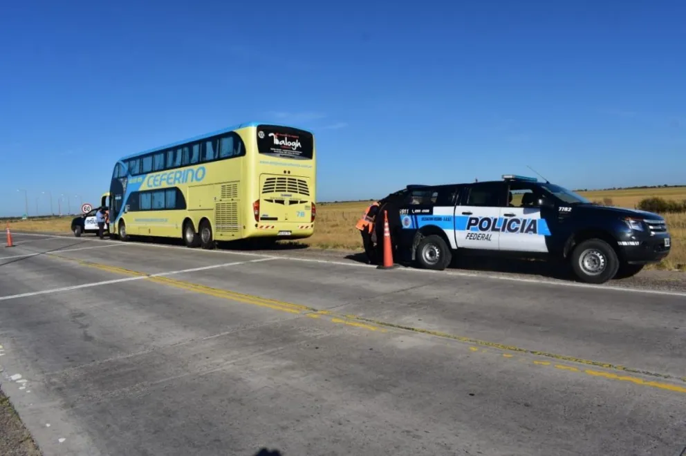 Detuvieron a un pasajero de un micro con cocaína en el acceso a Patagones